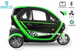 EEC Elektroauto Geco Ole 3000 V7 3kW Motor inkl. Batterie EEC Straßenzulassung Elektromobil Elektrofahrzeug Dreirad Kabinenroller