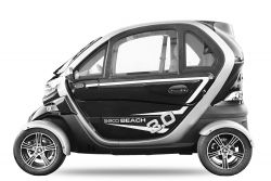 gebraucht Kundenauftrag EEC Elektroauto Geco Beach 3000 V5 3kW inkl. Batterie Elektromobil Elektrofahrzeug  | Straßenzulassung | EEC