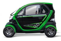 Geco Beach V8 Modell 2022 Batterien Graphen 3Kw Elektroauto E-Auto Elektro Straßenzulassung EEC EWG 60V 90AH