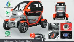 GECO Beach V7 Modell 2020 Elektrofahrzeug Elektroauto E-Car Elektromobil EEC Straßenzulassung 3Kw elektro Vorführfahrzeug