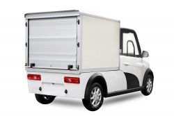 ** EEC Elektroauto Geco CARGO XC Koffer Förderprämie 7.5kW inkl. 72V 140Ah Lithium Batterie Straßenzulassung Kofferaufbau Transporter (copy)